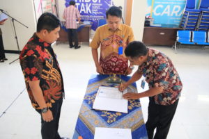 Penandatangan Pakta Integritas BNNK Blitar