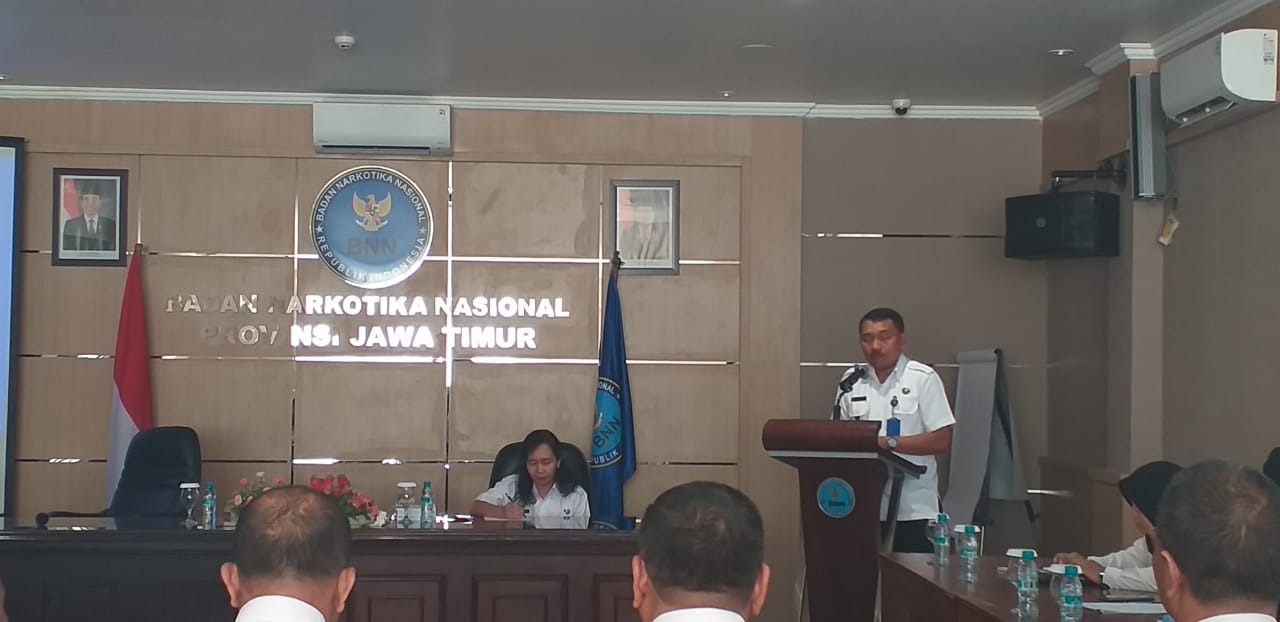 KEGIATAN PENGAWASAN KEARSIPAN DI LINGKUNGAN BNNP JATIM DAN JAJARAN