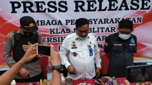 BNNK Blitar lakukan pemeriksaan Urine Warga Binaan Lapas IIB Blitar