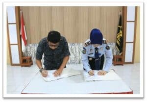 BNNK BLITAR MELAKSANAKAN KERJASAMA DENGAN BAPAS KOTA KEDIRI