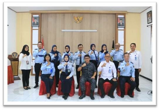 BNNK BLITAR MELAKSANAKAN KERJASAMA DENGAN BAPAS KOTA KEDIRI