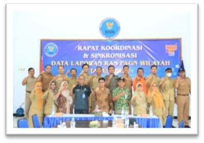 BNNK BLITAR ADAKAN RAKOR DAN SINGKRONISASI DATA LAPORAN RAN P4GN WILAYAH BLITAR RAYA